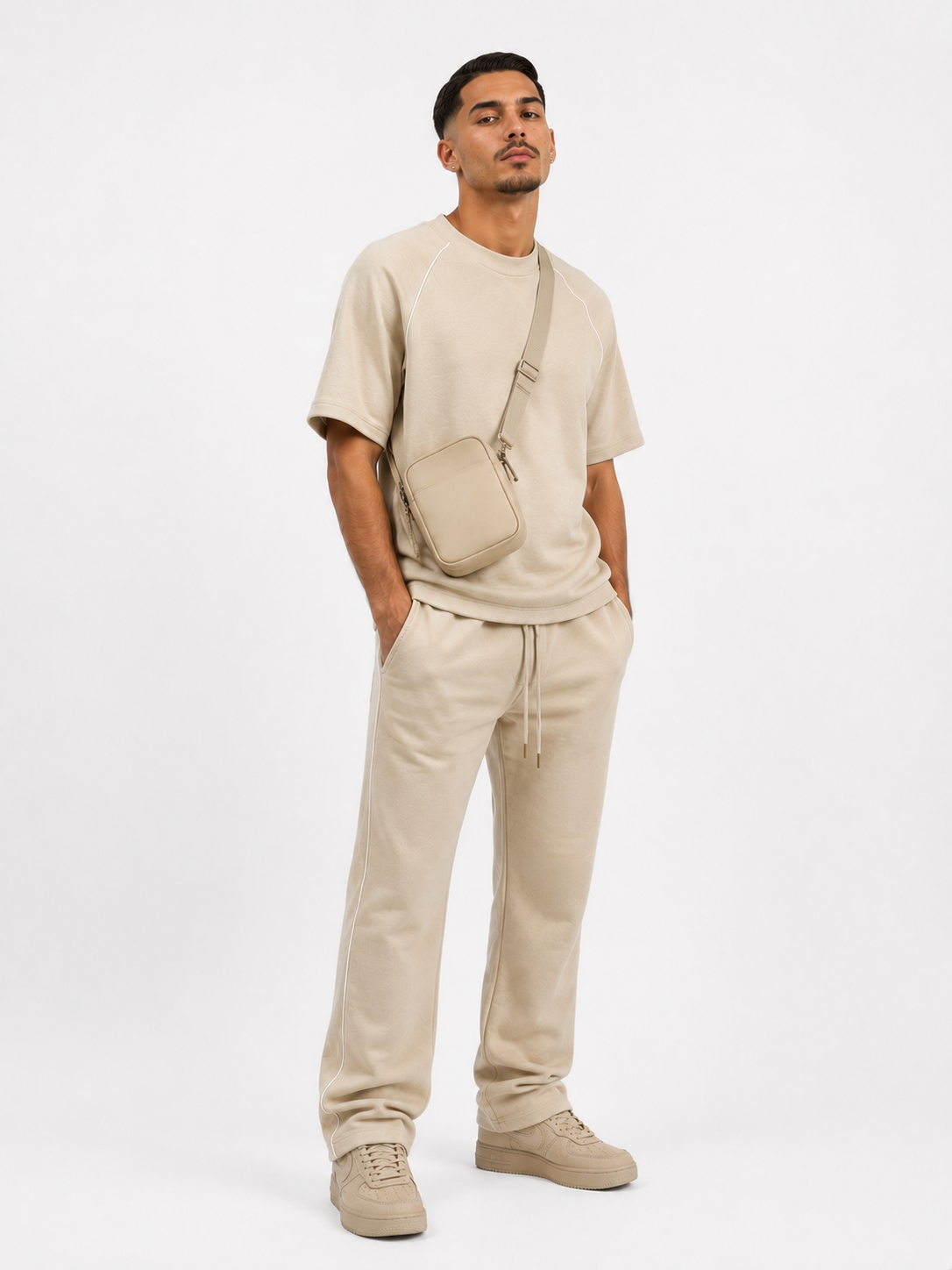 Ensemble beige